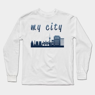 My city t shirt Long Sleeve T-Shirt